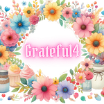 #Grateful4 Logo